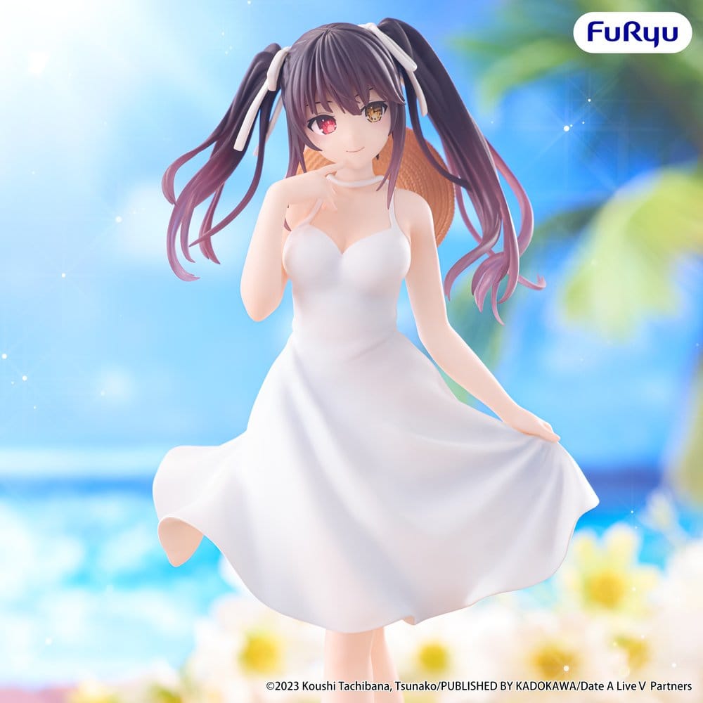 Date A Live Summer Dress PVC Figur Kurumi Tokisaki 21 cm