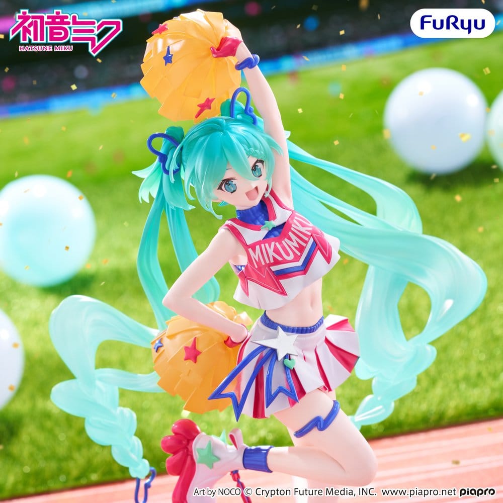 Hatsune Miku Muchute PVC Figur Cheerleader Ver. 22 cm