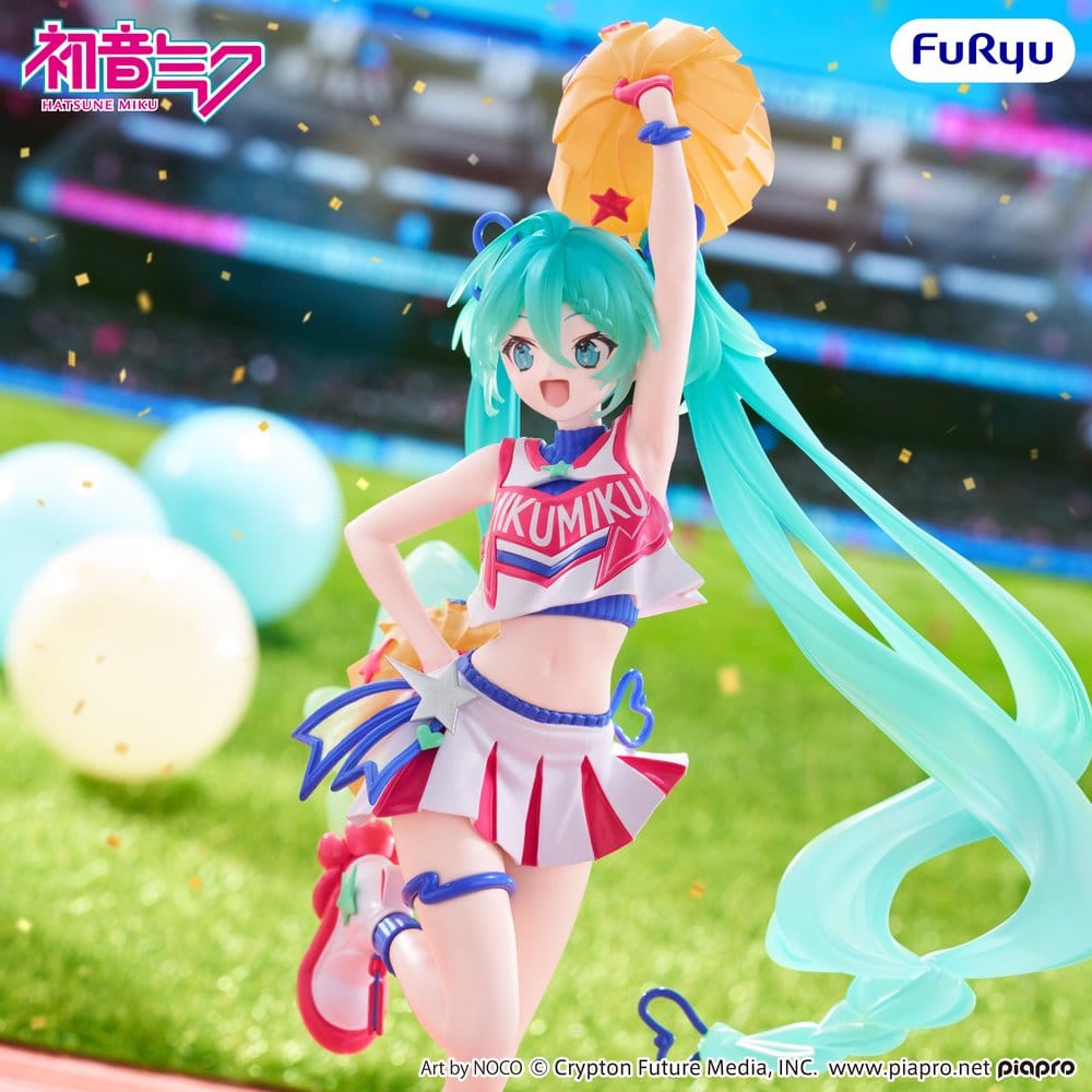 Hatsune Miku Muchute PVC Figur Cheerleader Ver. 22 cm