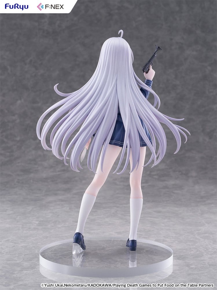 Playing Death Games to Put Food on the Table PVC Figur 1/7 Yuki School Uniform Ver. 24 cm