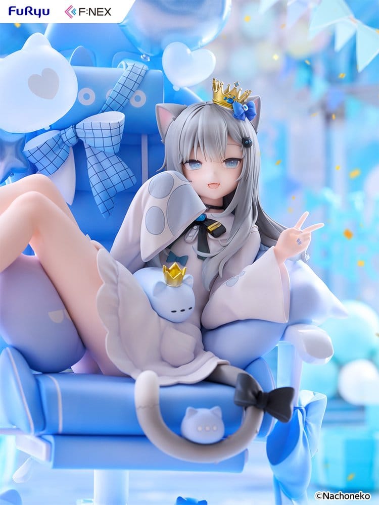 Virtual YouTuber F:NEX PVC Figur 1/7 Nachoneko Birthday Ver. 24 cm