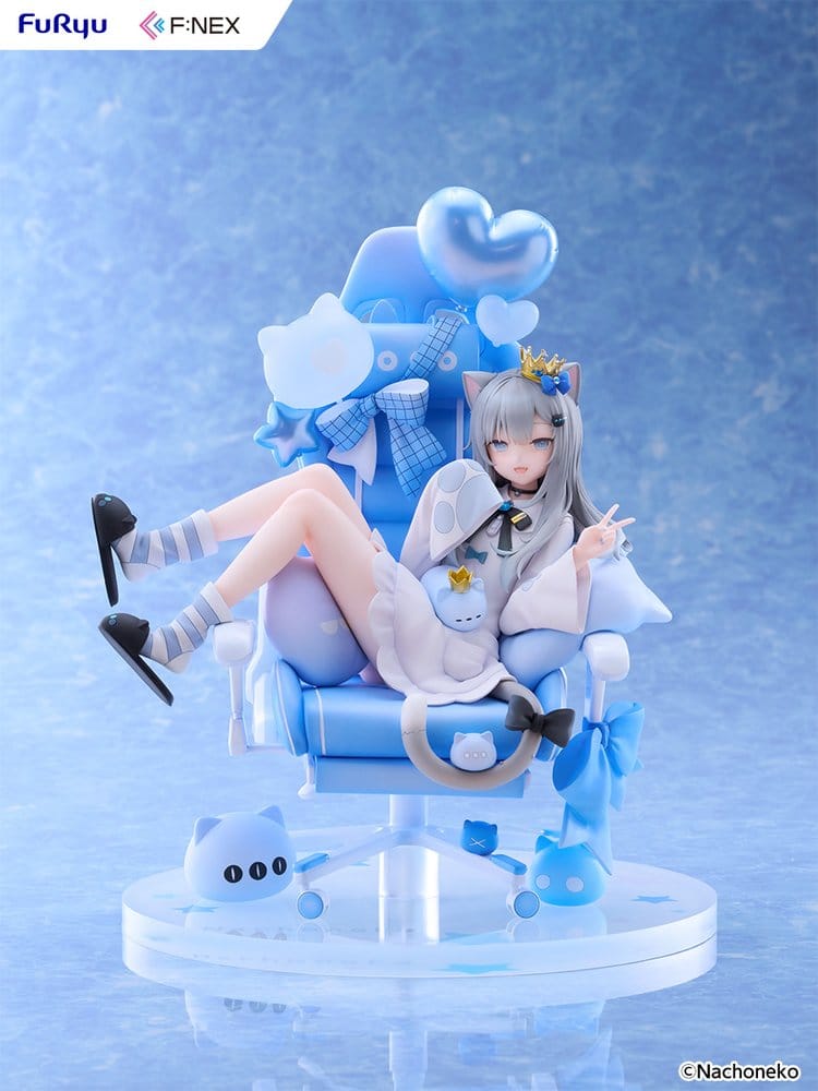 Virtual YouTuber F:NEX PVC Figur 1/7 Nachoneko Birthday Ver. 24 cm