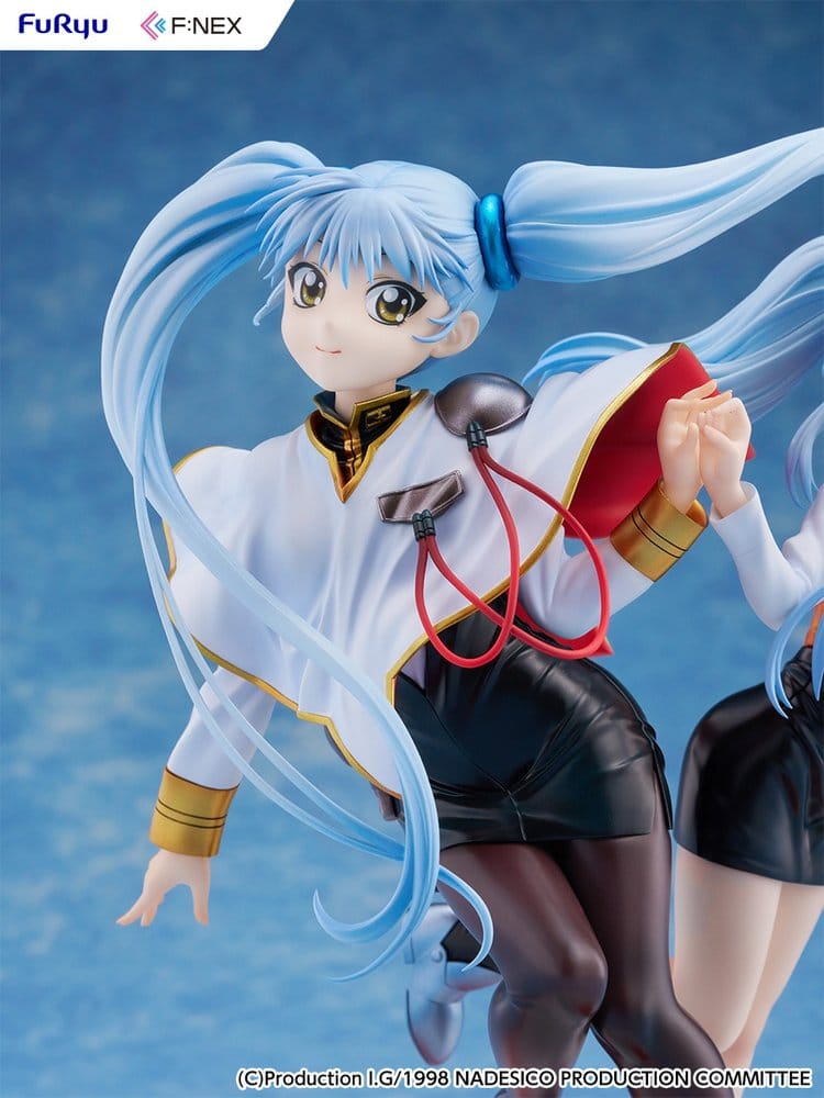 Nadesico the movie The prince of darkness PVC Figur 1/7 Ruri Hoshino double ruriruri Ver. 22 cm
