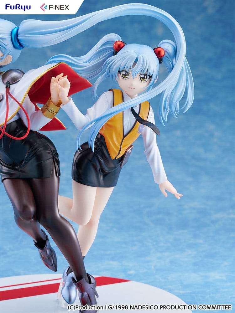 Nadesico the movie The prince of darkness PVC Figur 1/7 Ruri Hoshino double ruriruri Ver. 22 cm
