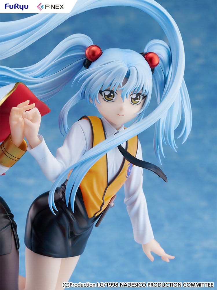 Nadesico the movie The prince of darkness PVC Figur 1/7 Ruri Hoshino double ruriruri Ver. 22 cm