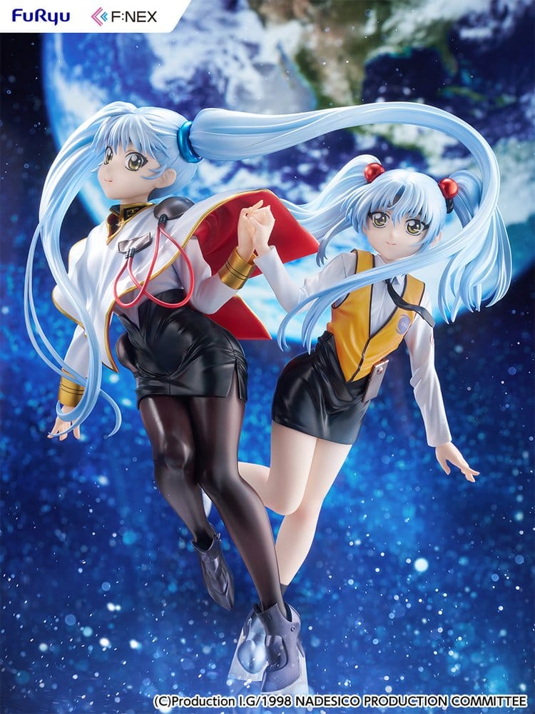 Nadesico the movie The prince of darkness PVC Figur 1/7 Ruri Hoshino double ruriruri Ver. 22 cm