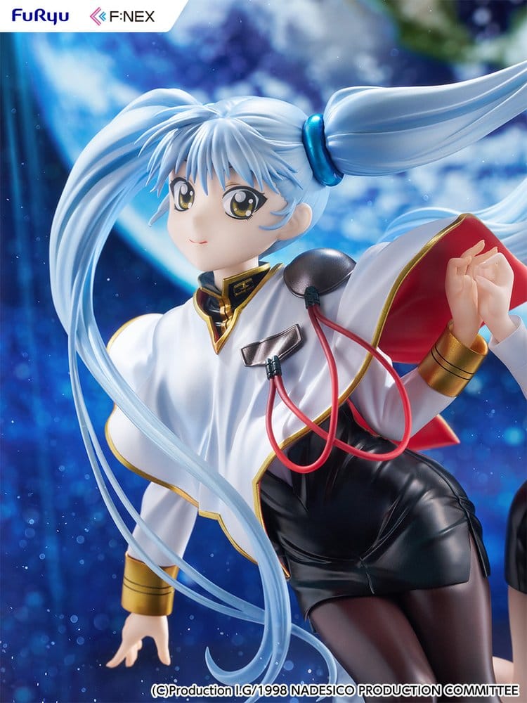 Nadesico the movie The prince of darkness PVC Figur 1/7 Ruri Hoshino double ruriruri Ver. 22 cm