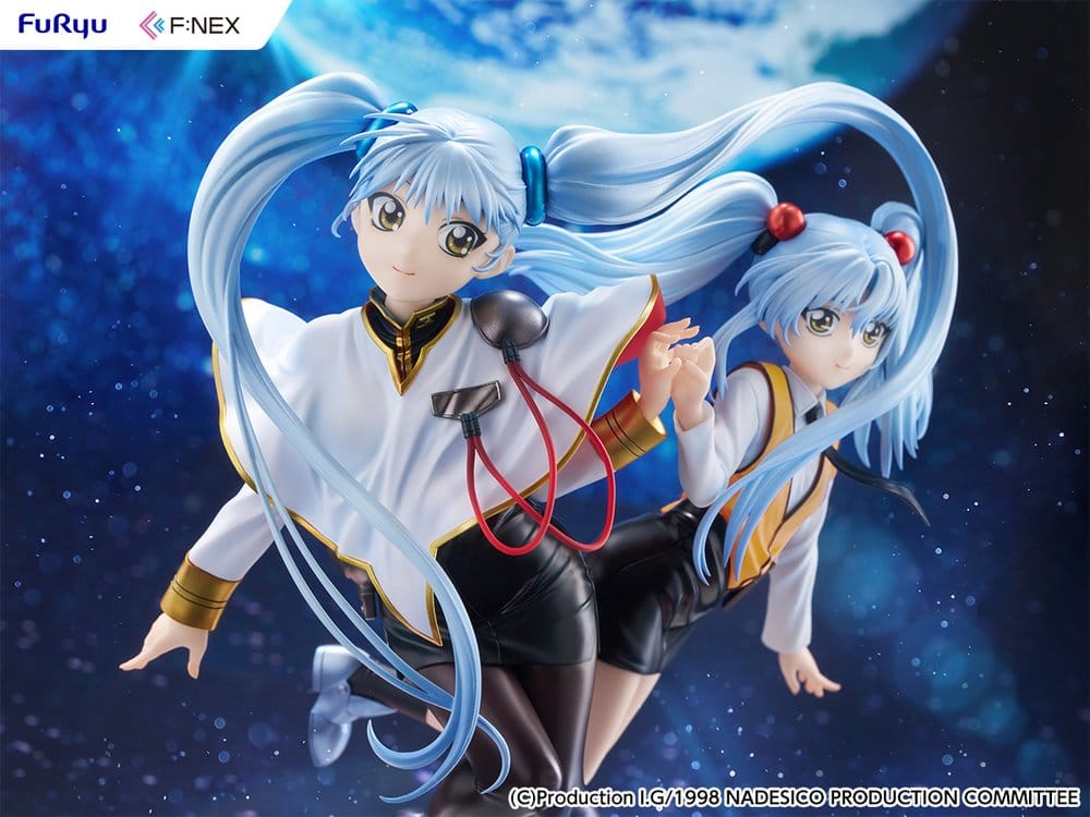 Nadesico the movie The prince of darkness PVC Figur 1/7 Ruri Hoshino double ruriruri Ver. 22 cm