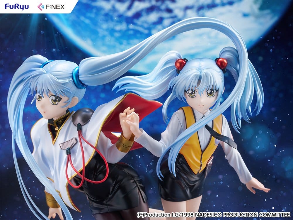 Nadesico the movie The prince of darkness PVC Figur 1/7 Ruri Hoshino double ruriruri Ver. 22 cm