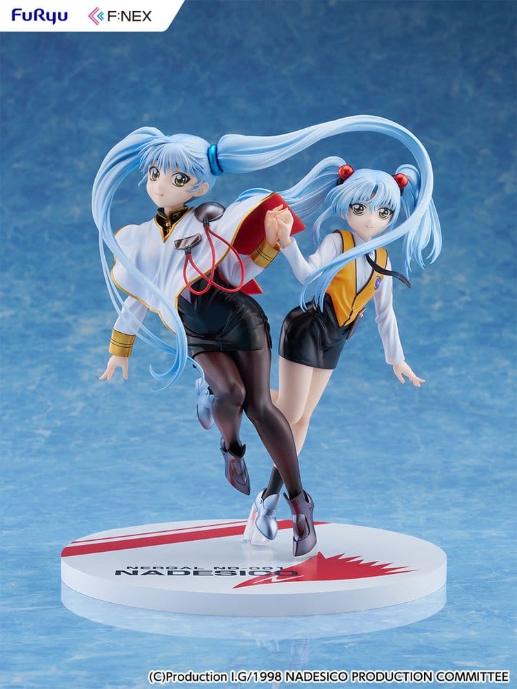 Nadesico the movie The prince of darkness PVC Figur 1/7 Ruri Hoshino double ruriruri Ver. 22 cm