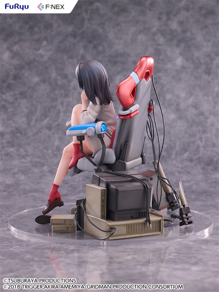 SSSS. Gridman Universe BiCute Bunnies PVC Statue Rikka Takarada Gaming Chair Ver. 19 cm