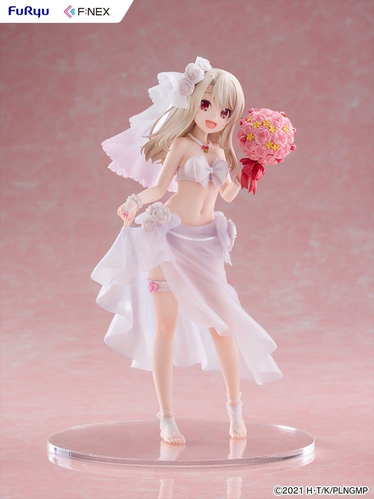 Fate/kaleid liner Prisma Illya: Licht - The Nameless Girl F:NEX PVC Figur 1/7 Illyasviel von Einzbern Wedding Swimsuit Ver. 21 cm