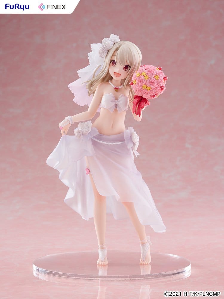 Fate/kaleid liner Prisma Illya: Licht - The Nameless Girl F:NEX PVC Figur 1/7 Illyasviel von Einzbern Wedding Swimsuit Ver. 21 cm