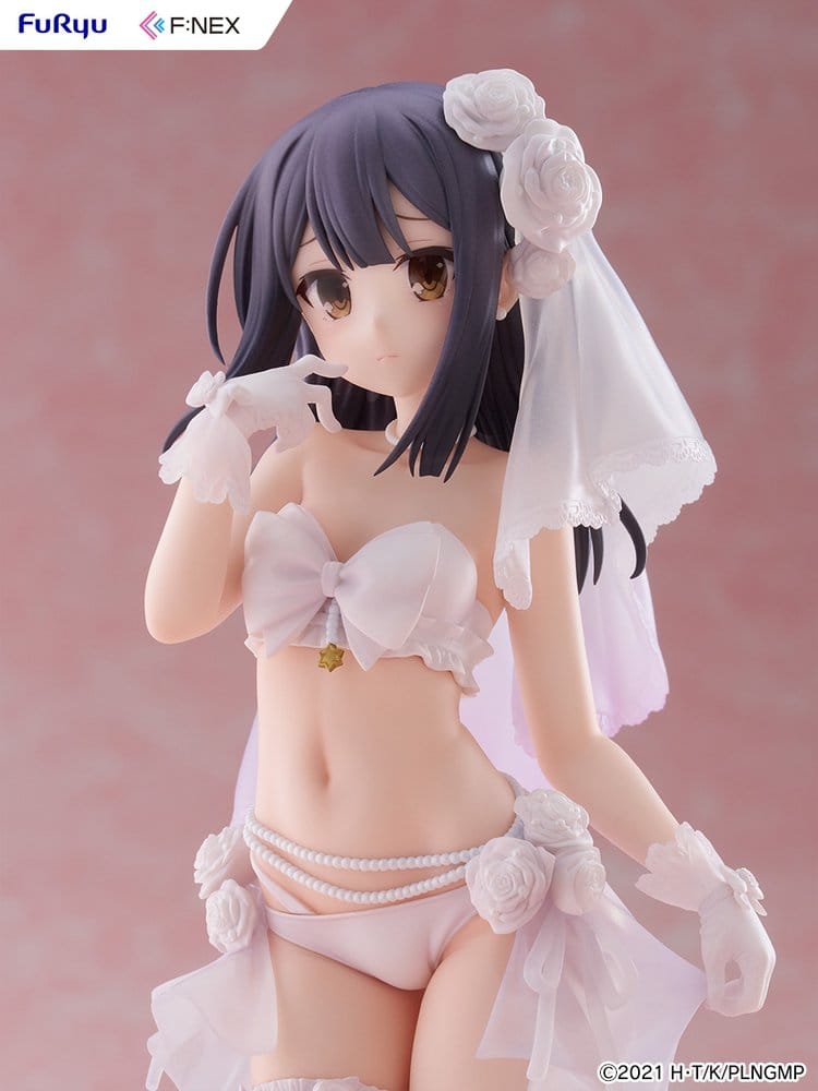 Fate/kaleid liner Prisma Illya: Licht - The Nameless Girl F:NEX PVC Figur 1/7 Miyu Edelfelt Wedding Swimsuit Ver. 21 cm
