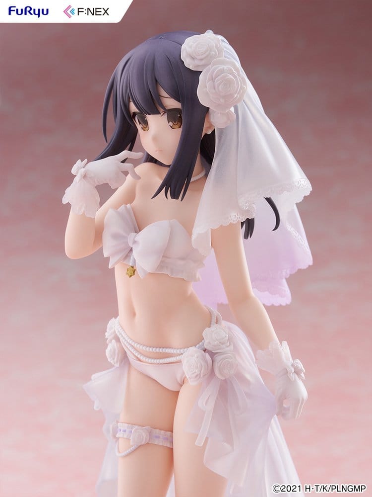 Fate/kaleid liner Prisma Illya: Licht - The Nameless Girl F:NEX PVC Figur 1/7 Miyu Edelfelt Wedding Swimsuit Ver. 21 cm