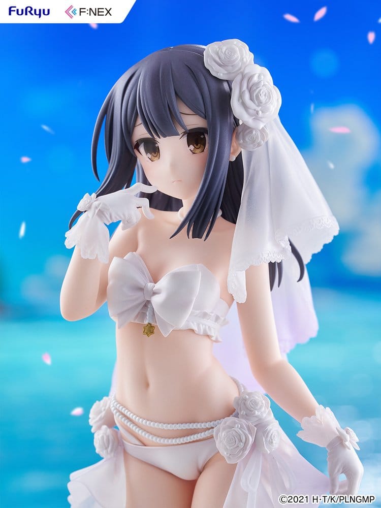 Fate/kaleid liner Prisma Illya: Licht - The Nameless Girl F:NEX PVC Figur 1/7 Miyu Edelfelt Wedding Swimsuit Ver. 21 cm