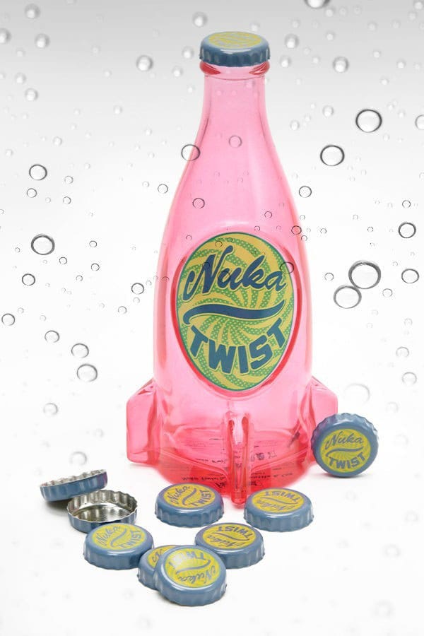 Fallout Bottle Series Replik Glass Bottle & Cap Nuka Twist