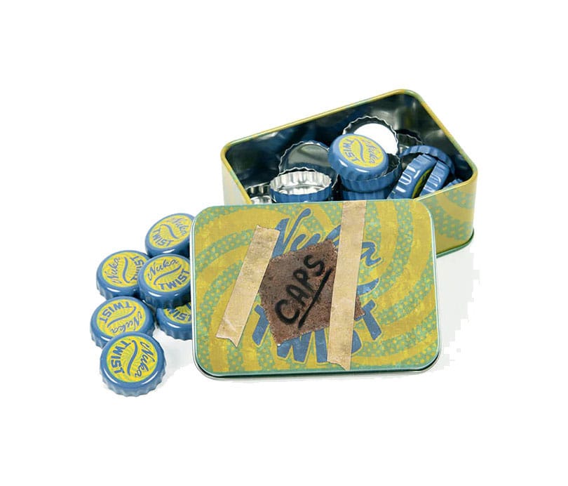 Fallout Bottle Caps Series Replik Collectib Tin
