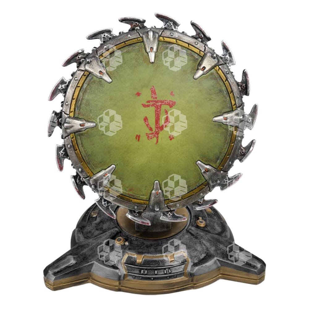 Doom The Dark Ages Replik Shield Saw Mini 18 cm