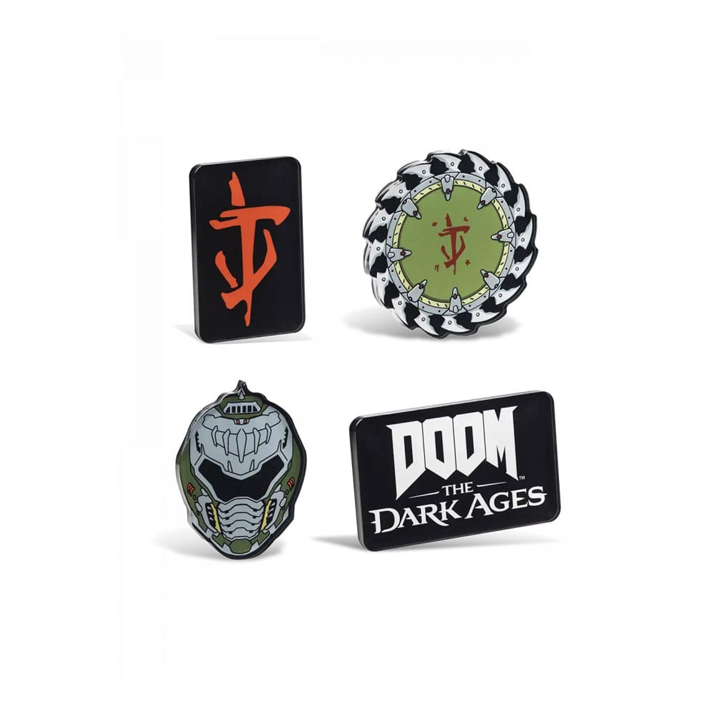 Doom The Dark Ages Magnet-Set Icons