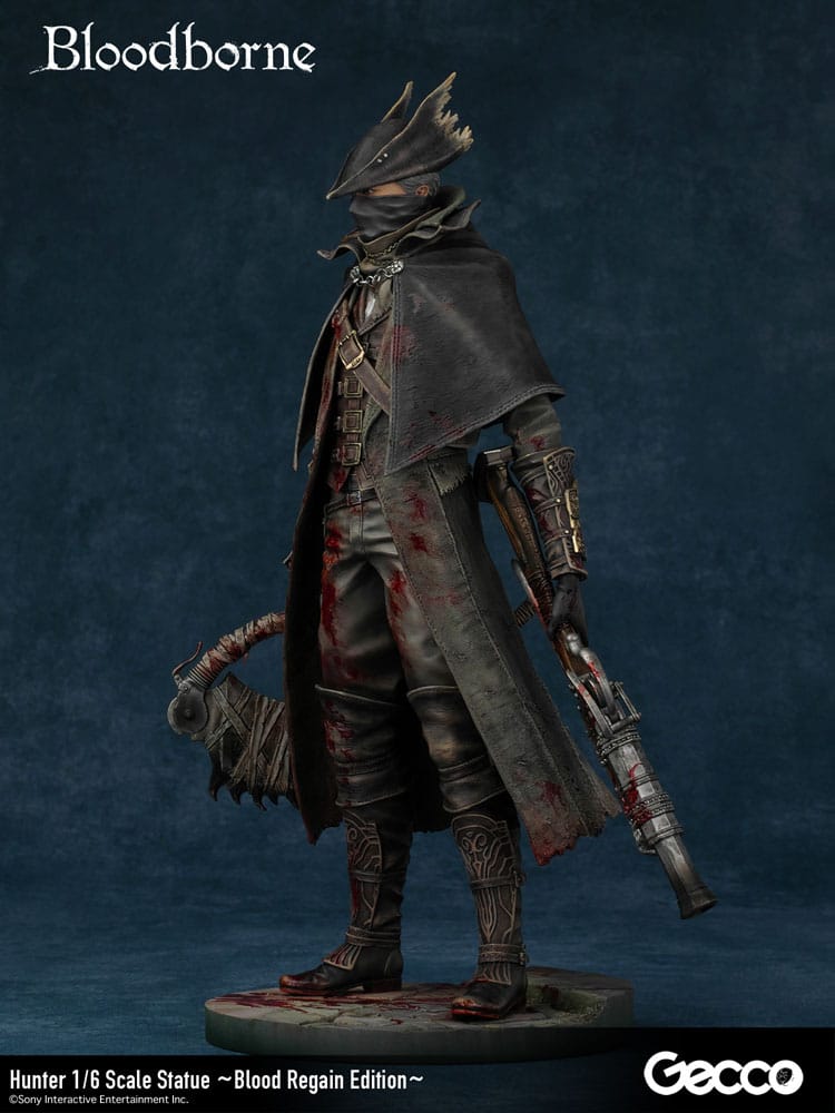 Bloodborne The Old Hunters PVC Statue 1/6 Hunter Blood Regain Edition 32 cm