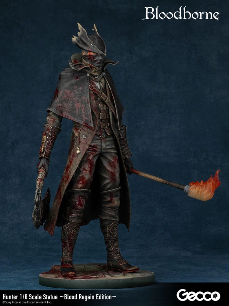 Bloodborne The Old Hunters PVC Statue 1/6 Hunter Blood Regain Edition 32 cm
