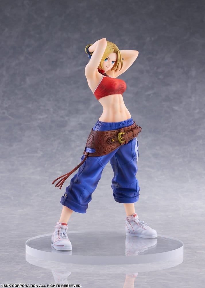 Fighting Girls Collection The King of Fighters XV PVC Figur 1/7 Blue Mary 26 cm
