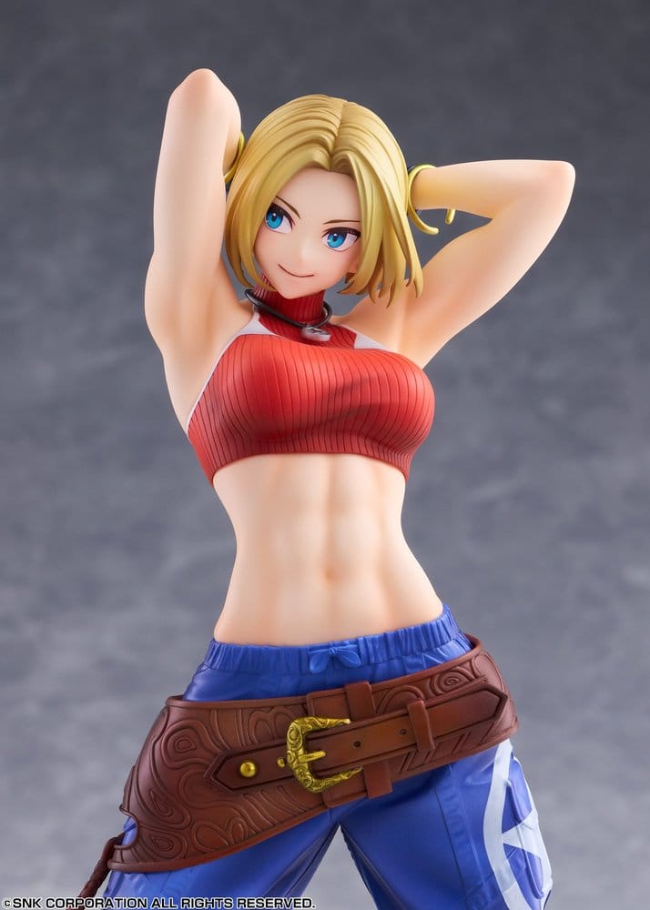 Fighting Girls Collection The King of Fighters XV PVC Figur 1/7 Blue Mary 26 cm