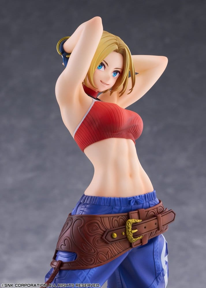 Fighting Girls Collection The King of Fighters XV PVC Figur 1/7 Blue Mary 26 cm