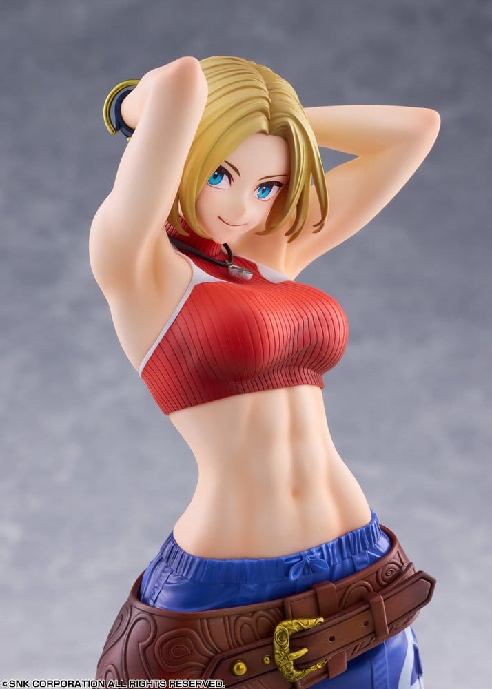 Fighting Girls Collection The King of Fighters XV PVC Figur 1/7 Blue Mary 26 cm