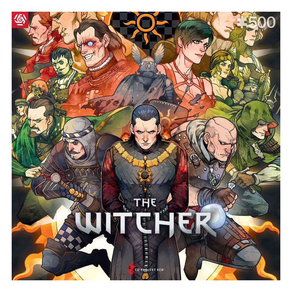 The Witcher Gaming Puzzle Nilfgaard (500 Teile)