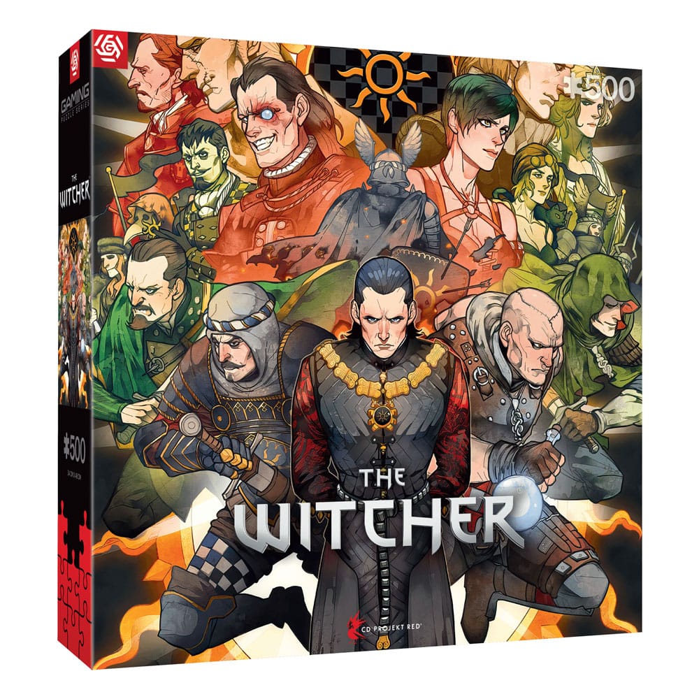 The Witcher Gaming Puzzle Nilfgaard (500 Teile)