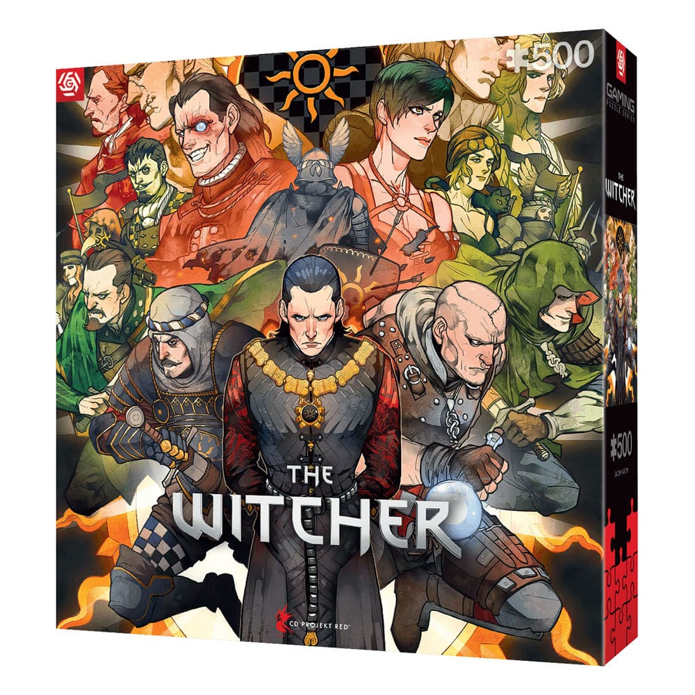 The Witcher Gaming Puzzle Nilfgaard (500 Teile)