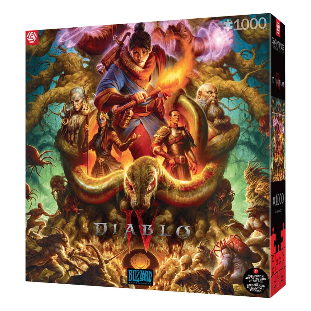Diablo IV Gaming Puzzle Horadrim (1000 Teile)