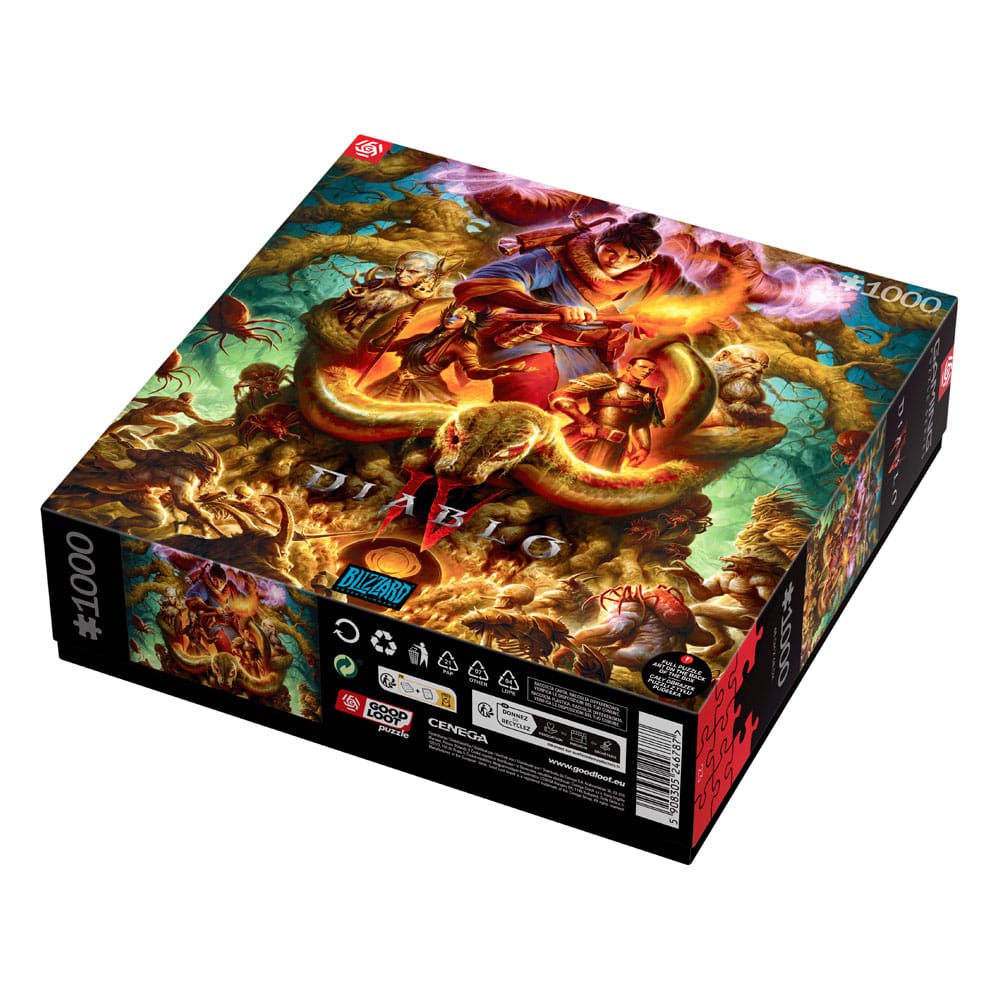Diablo IV Gaming Puzzle Horadrim (1000 Teile)