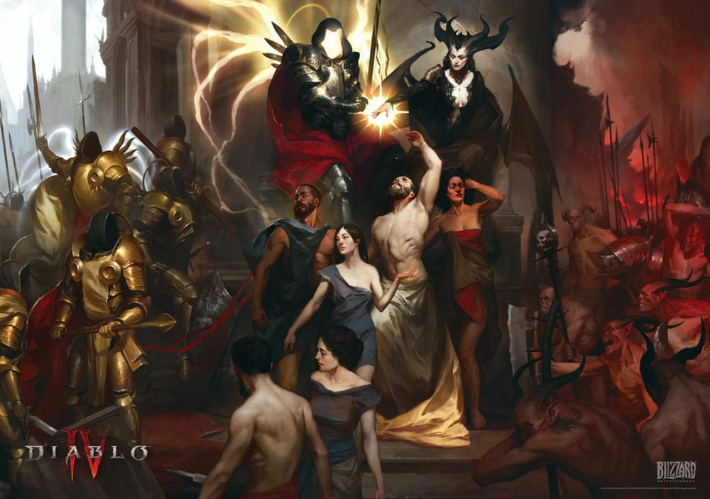 Diabo IV Puzzle Birth of Nephalem (1000 Teile)