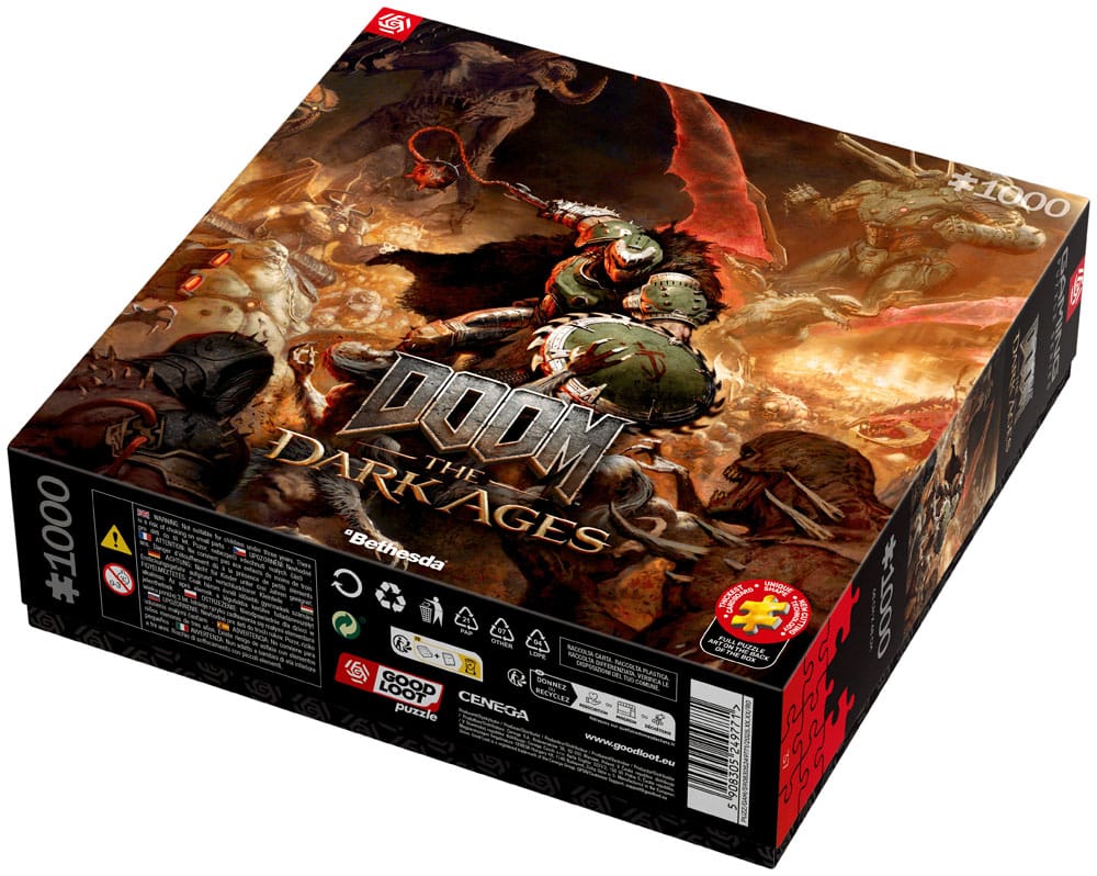Doom The Dark Ages Puzzle Slayer's Rag (1000 Teile)