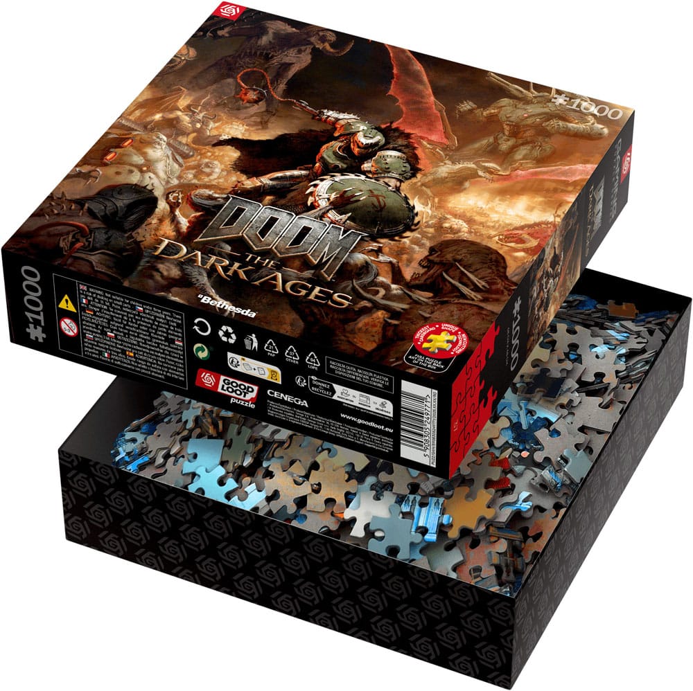 Doom The Dark Ages Puzzle Slayer's Rag (1000 Teile)