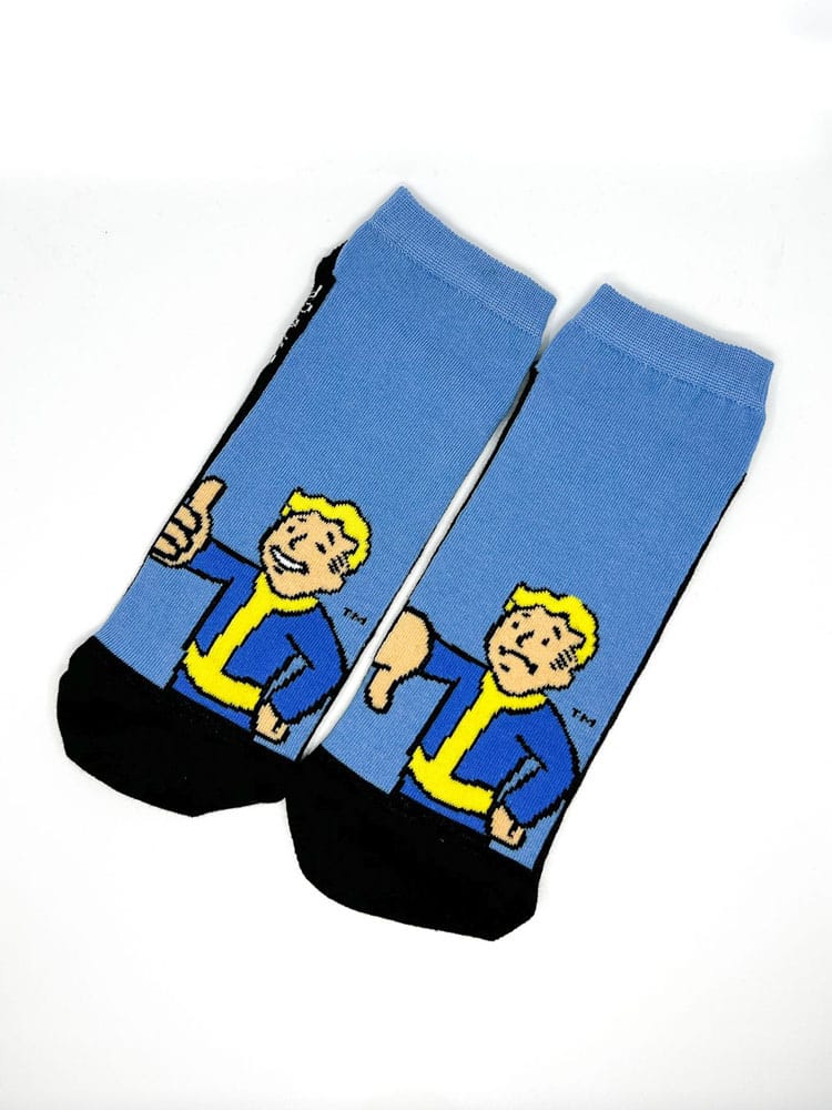 Fallout Geschenkset Fallout Vault Loot Collection (Puzzle, Socken, Figur & Schlüsselanhänger)