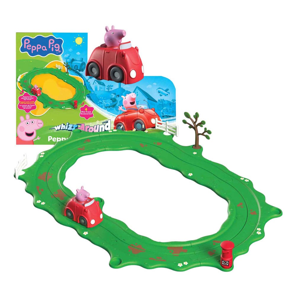 Peppa Pig Whizz Around Peppas kleines rotes Auto Set