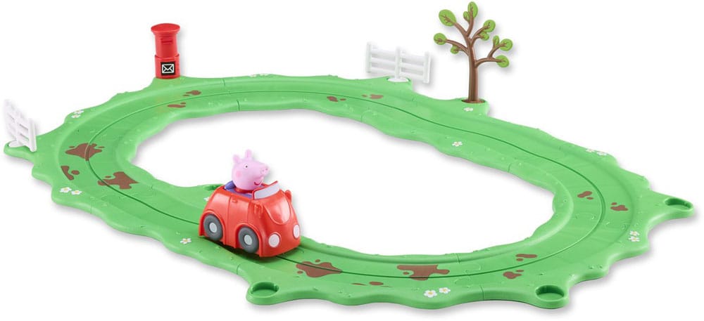 Peppa Pig Whizz Around Peppas kleines rotes Auto Set