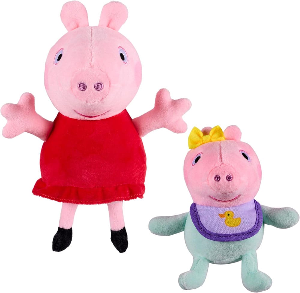 Peppa Pig Plüschfiguren 2er Pack