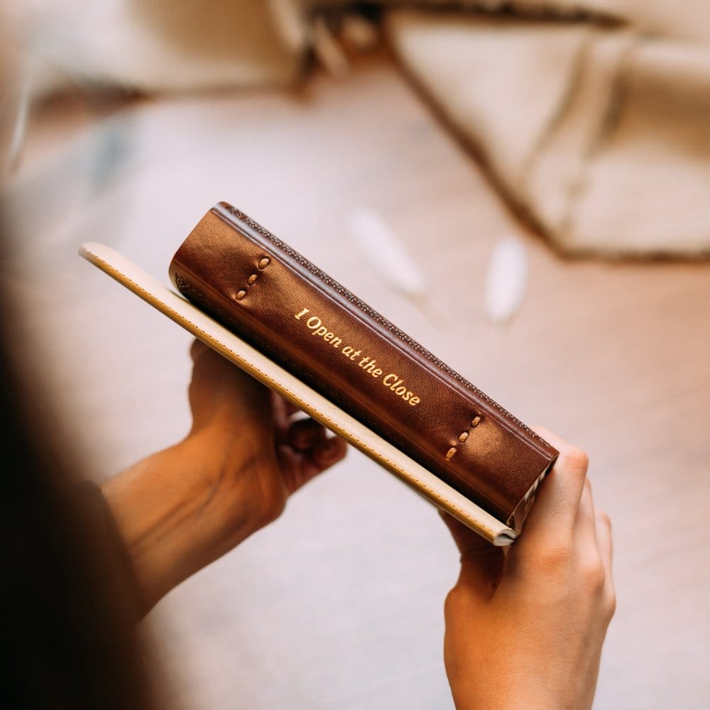 Harry Potter Notizbuch aus veganem Leder
