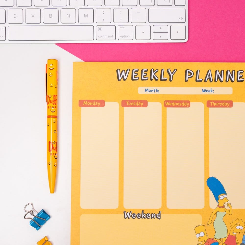 Die Simpsons Wochenplaner A4