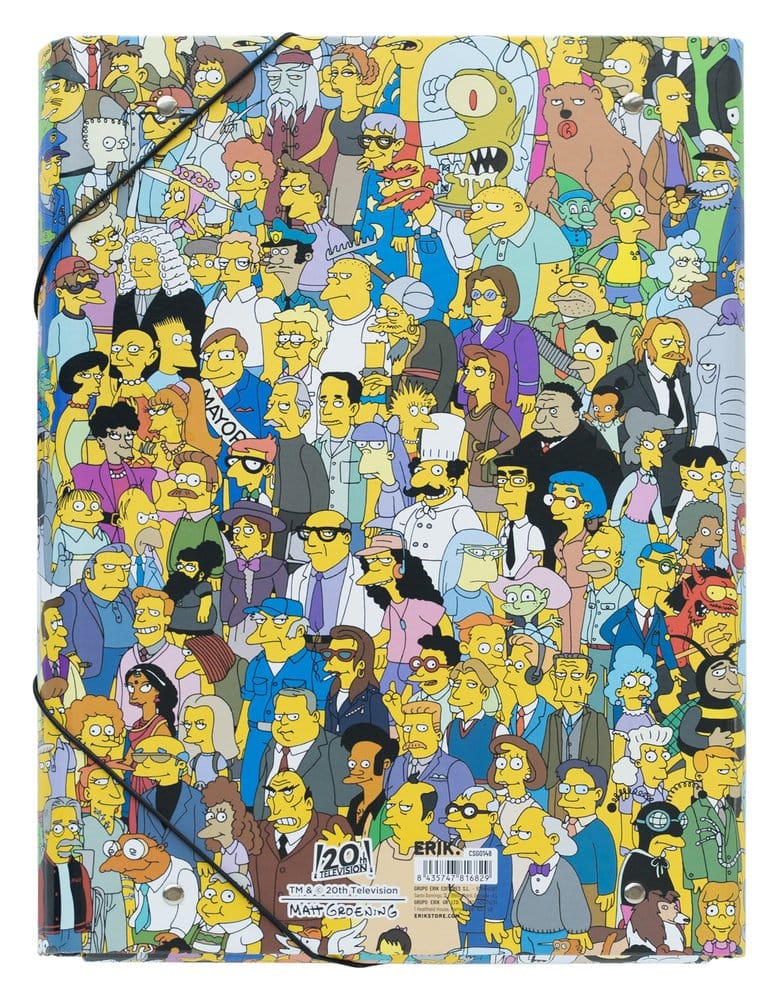 Die Simpsons Eckspannmappe 34 x 26 cm