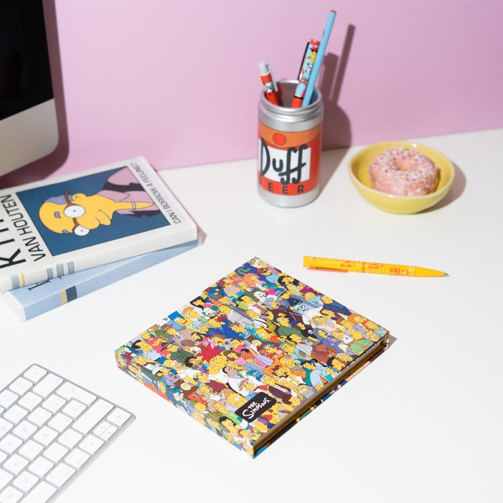 Die Simpsons Wochenplaner mit Haftnotizen 19 x 17 cm