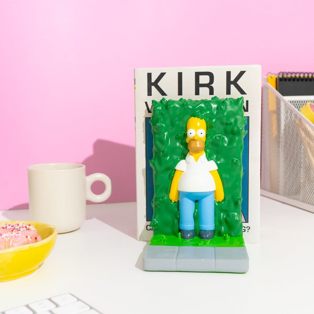 Die Simpsons Buchstützen Homer Busch 17 cm
