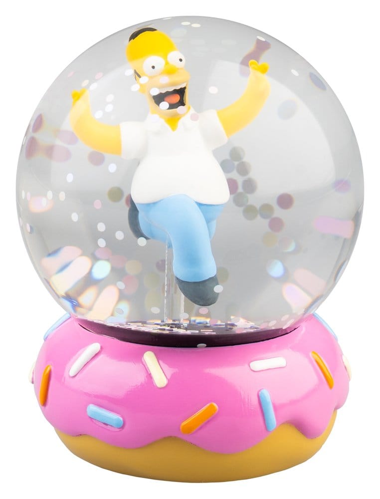 Die Simpsons Schneekugel Homer Simpson Donut 10 cm
