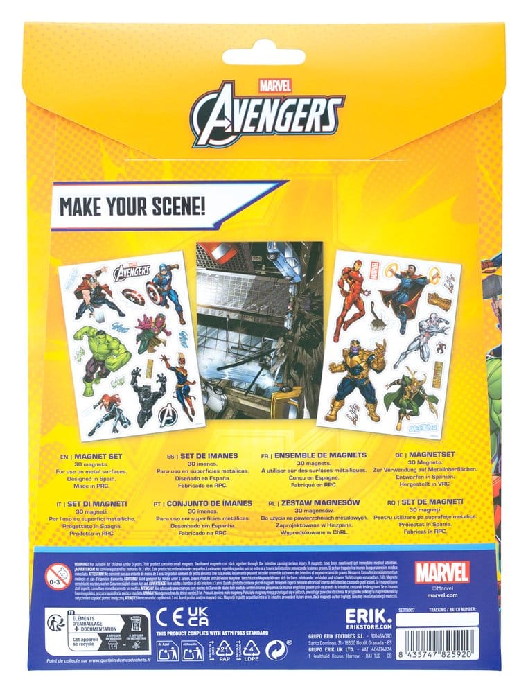 Marvel Stanzmagnet-Set Avengers