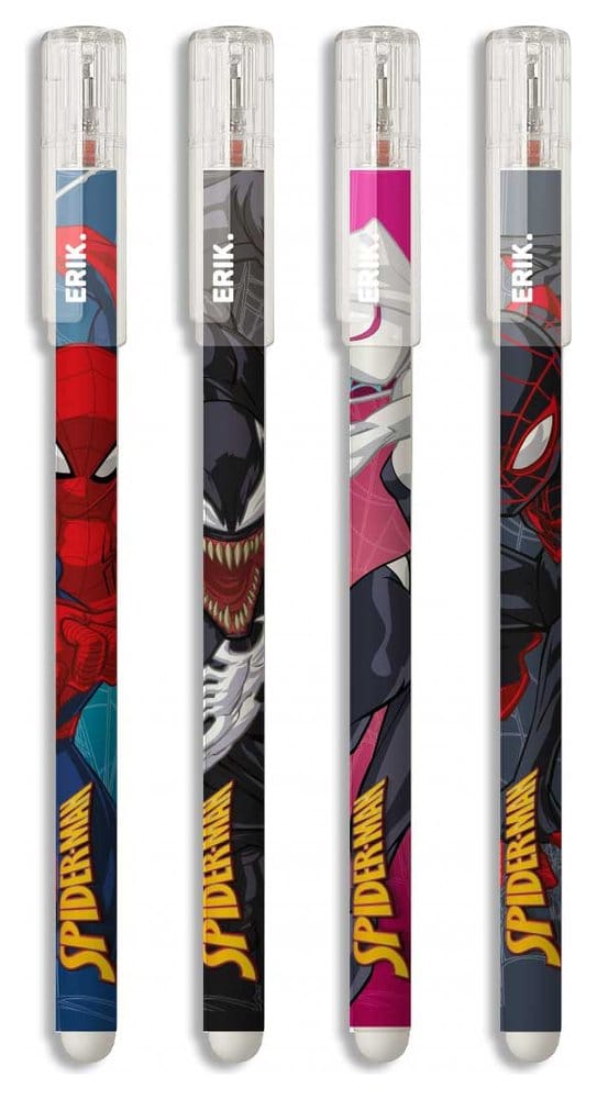 Spider-Man Radierbarer Stift 4er Set
